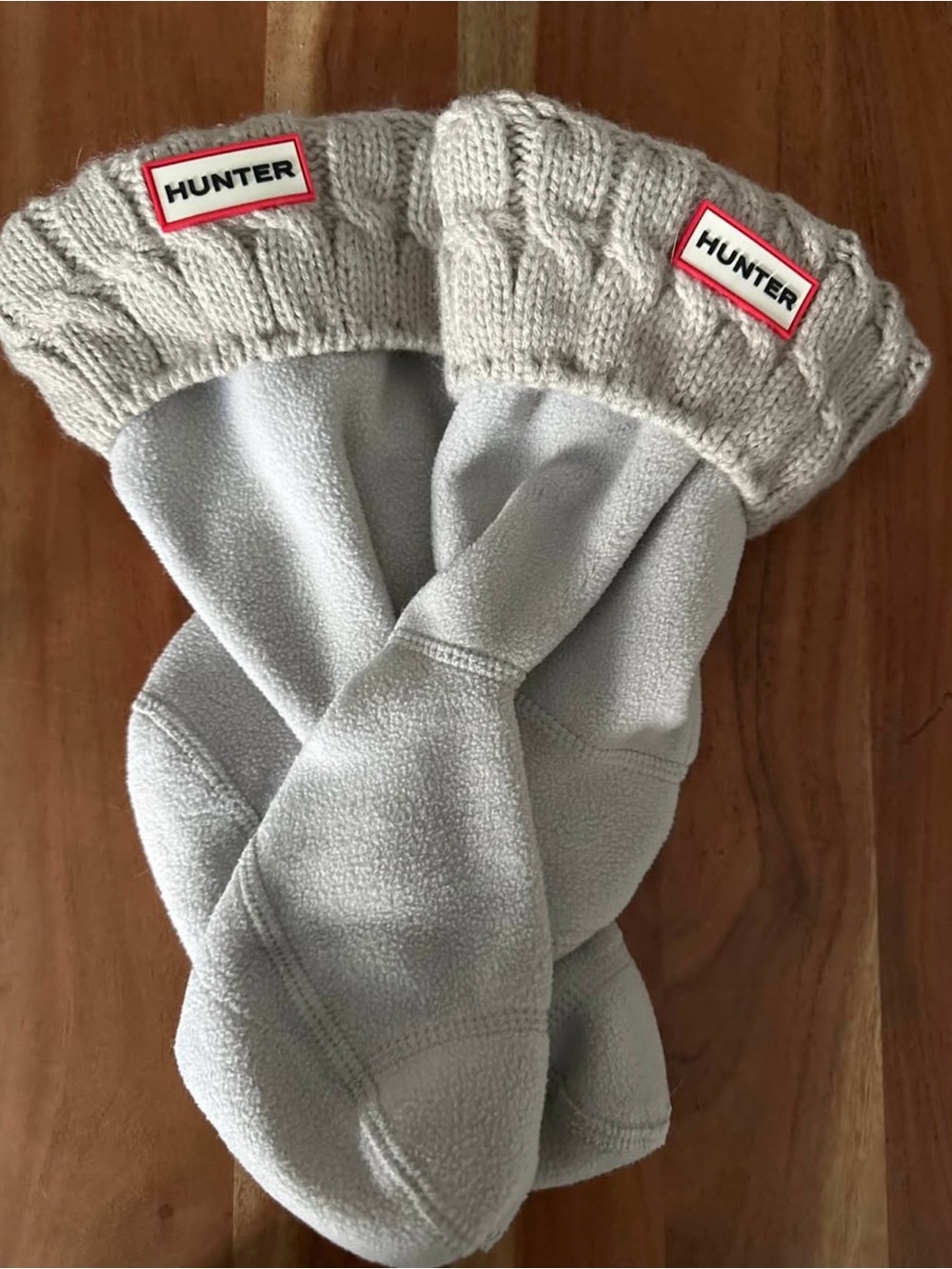 Hunter fleece boot socks